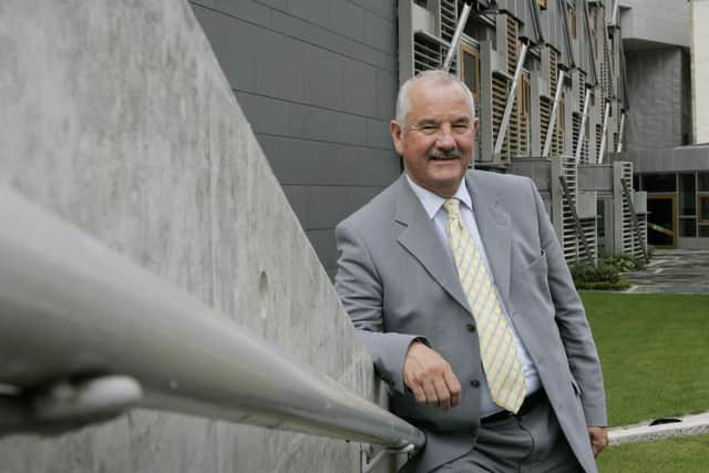 Arthur Midwinter, pictured at Holyrood, was not afraid to challenge assumed opinion (Picture: Lewis Houghton)
