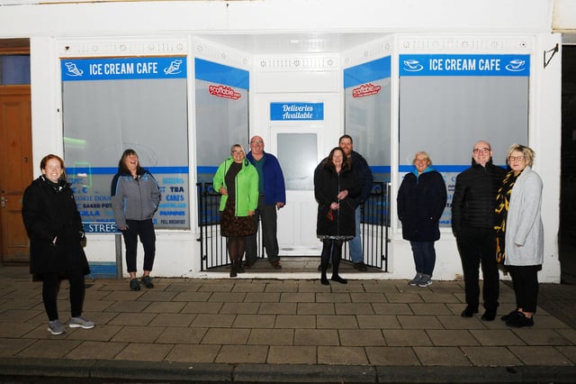 Keeping Larbert and Stenhousemuir Beautiful, whose volunteers have set up a new base in offices in King Street, Stenhousemuir, are appealing for funds, gifts and winter clothes this Christmas. Picture: Michael Gillen.