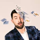Magician Elliot Bibby will perform locally for the first time in five years this weekend. Pic: Alexis Dubus