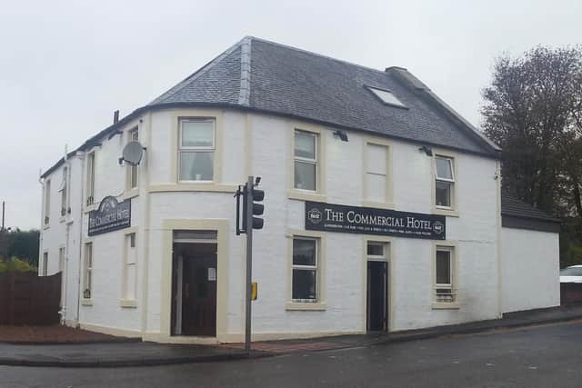 Hotchkies committed carried out the assault outside the Commercial Hotel in Larbert