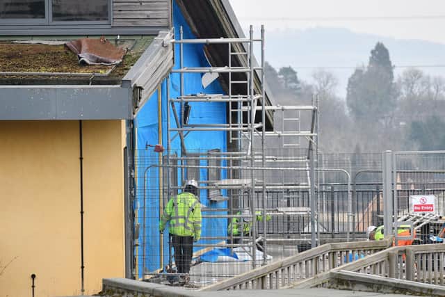Investigation into defects at Maddiston Primary are underway. Pic: Michael Gillen