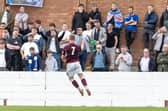 Dylan Paterson celebrates scoring (Photo: Michael Gillen)