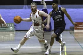 Falkirk Fury legend Jonny Bunyan scored 10 points in SBC Play-Offs semi-final win over Dunfermline Reign (Photo: Alex Johnson)
