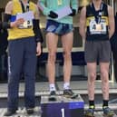 Falkirk Victoria Harriers ace Ray Taylor (right) earned a podium finish (Photo: Submitted)