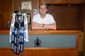 Ethan Ross has returned to League One champions Falkirk, signing a one-year deal after impressing on loan last term (Photo: Ian Sneddon)