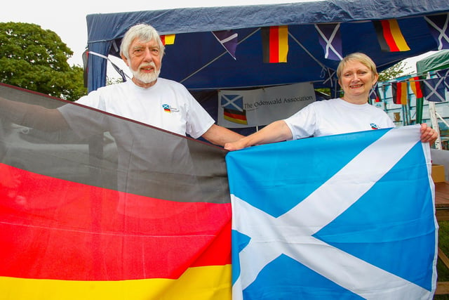 Andy and Anne of The Odenwald Association & Twinning Partnership