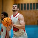 Falkirk Fury’s senior men – including Eddie Leginas – lost out against St Mirren last Friday night in the SBC Division 1 Championship (Photo: Gary Smith)