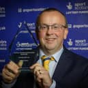 Stephen Sutton has been recognised as Volunteer of the Year at the 2023 sportscotland Coaching, Officiating and Volunteering (COV) Awards. Pic:Alan Peelbes
