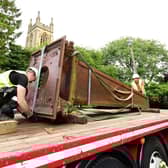 The restoration work has now begun on the Obelisk
(Picture: Submitted)
