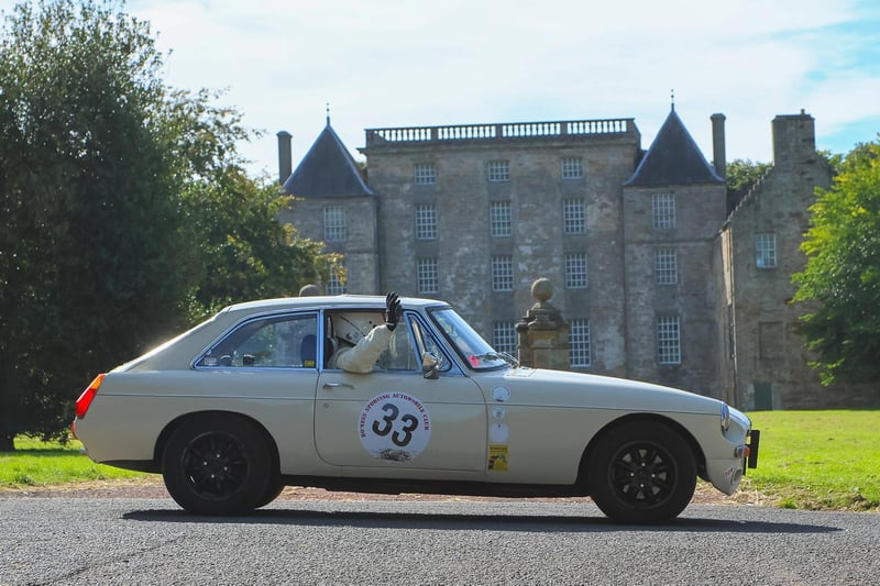 The famous Kinneil Estate played host to the popular hill climb event