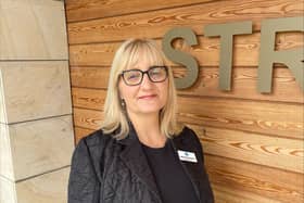 Mags McCarthy, CEO of Strathcarron Hospice, is among the hospice leaders asking politicians for "sustainable hospice funding" in the Scottish Budget next month. (Pic: submitted)