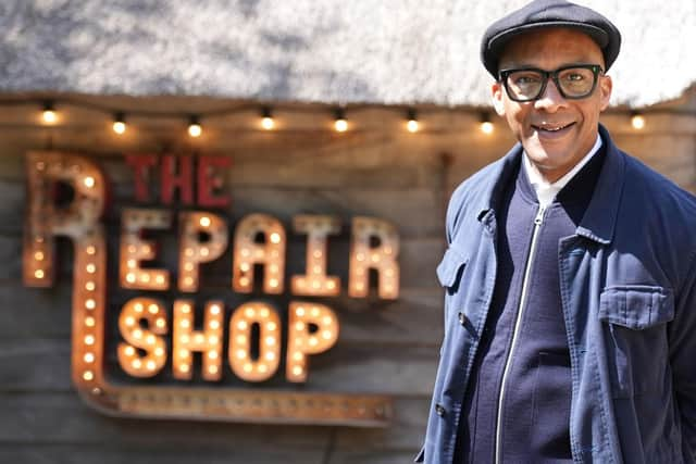 Jay Blades and The Repair Shop team are interested in the project to refurbish the Fair Day crown, purchased in 1966 from Hamilton & Inches. (Pic: BBC/Ricochet Ltd)