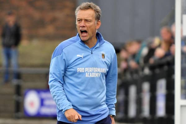Bo'ness United manager Max Christie's side lost 4-0 to Rangers B
