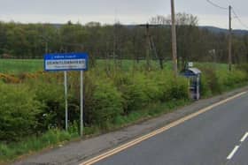The proposal is for 21 bungalows to be built on green belt land in Dennyloanhead. Picture: Google Maps.