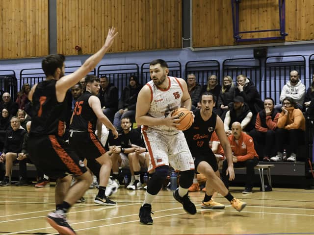 Falkirk Fury ace Ali Fraser top scored, hitting 24 points for the Sony Centre sponsored side against title rivals St Mirren during last Friday’s SBC league win (Pictures by Alex Johnson)