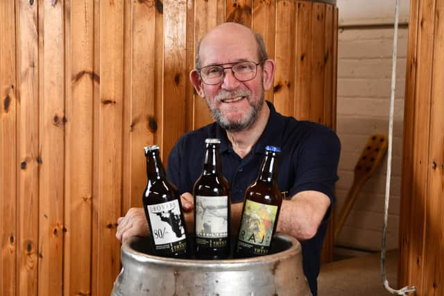 Tryst Brewery owner John McGarva is planning to retire and is looking for someone to take over the brewery