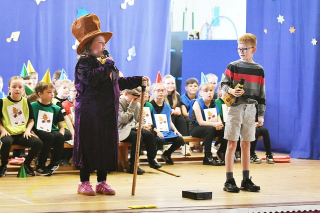 Children loved being involved.