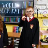 Westquarter Primary School had a day of activities planned for World Book Day 2023.  (Picture: Michael Gillen)