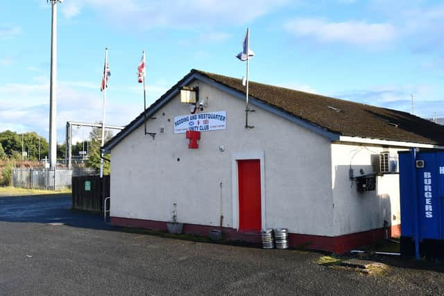 Fairley attacked the man with a mallet during a meeting at the Redding and Westquarter Unity Club (Picture: Michael Gillen, National World)