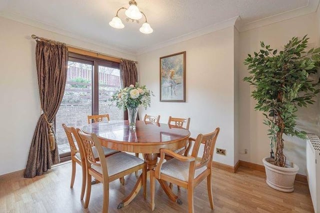 The separate dining room is the perfect place to entertain family and friends but also offers flexible accommodation on the ground floor.