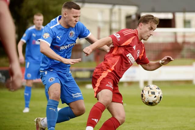 Camelon Juniors v Bo'ness Athletic; 17/08/2024; Camelon; Carmuirs Park;
East of Scotland Qualifying Cup
2nd round
1st half