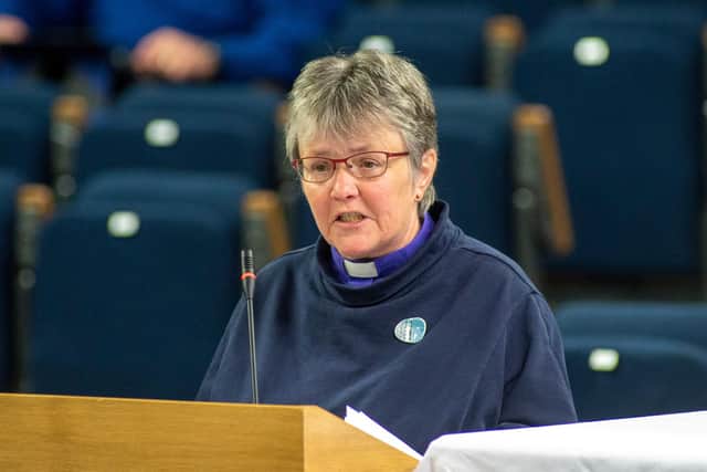 Very Rev Dr Susan Brown presented the report of the Faith Impact Forum
