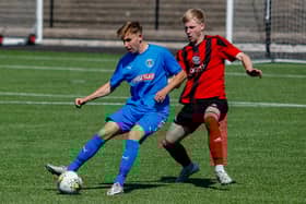 Zander Miller has been on good goal scoring from for Bo'ness United (Pic: Scott Louden)