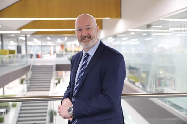 Kennny MacInnes is principal of Forth Valley College. Pic: Submitted