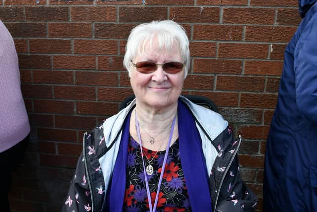 Jean Anderson, 81, doesn't know how she is going to attend regular appointments at Falkirk Community Hospital. Pic: Michael Gillen