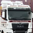 John Mitchell Haulage and Warehousing in Grangemouth has named its latest fleet addition after Captain Sir Tom Moore.