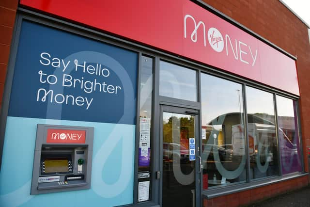 The Virgin Money branch in Hallam Road, Stenhousemuir