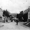 Bridge Street in Avonbridge around 1910.