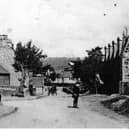 Bridge Street in Avonbridge around 1910.
