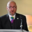 Scottish Green Party co-leader Patrick Harvie will be one of the speakers at the Falkirk Stadium