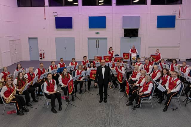 It's been an incredible year for the Reed Band who found a new home at the Low Port Centre and are now preparing for the Christmas Concert. (Pic: Martin Brown)