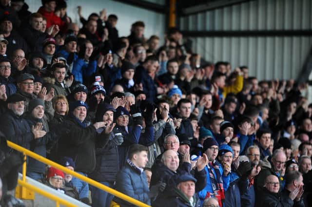 Falkirk fans.