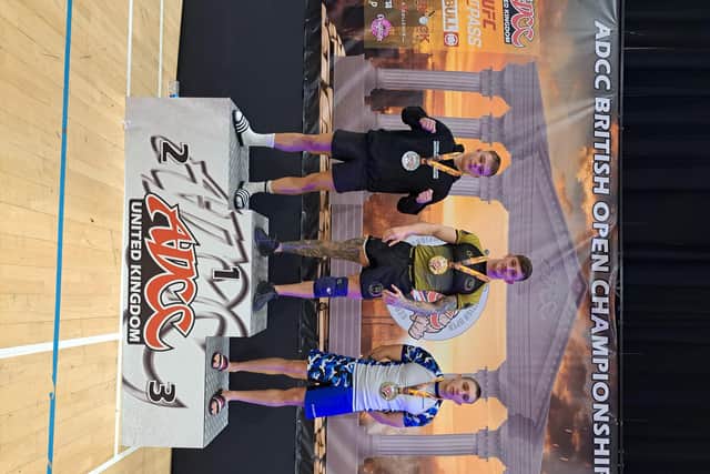 ​Dylan Russell, 25, who competed at the adult under-76kg category, defeated some of Europe’s best Nogi grapplers earlier this month in Sheffield (Photo: Submitted)