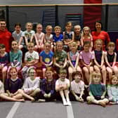 Feel Falkirk held gymnastics summer sessions at Carron Gymnastics Centre.  Pic: Michael Gillen.