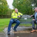 Cala Homes (West) have installed a Breathing Space bench within the Kinnaird Wynd development in Larbert.