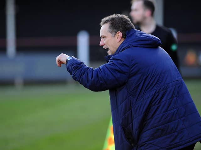 Bo'ness United manager Max Christie was not happy with MacLennan's challenge on Galbraith