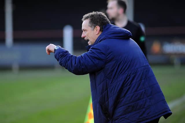 Bo'ness United manager Max Christie was not happy with MacLennan's challenge on Galbraith