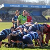 Falkirk in action against Kirkcaldy (Pictures: Michael Booth)