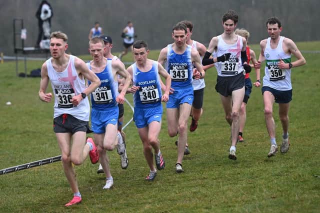 Falkirk Vics star Scott Stirling (number 343) earned a fifth-placed finish (Photo: Neil Renton)