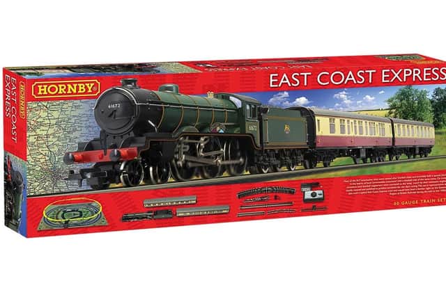 The Hornby East Coast Express set, worth £150, is up for grabs in the competition along with tickets to the exhibition.  (pic: submitted)