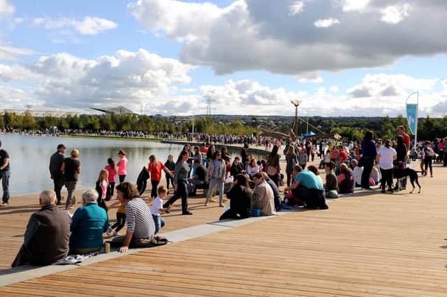 The Helix Park opened on September 14, 2013 (pic: Lisa Ferguson)