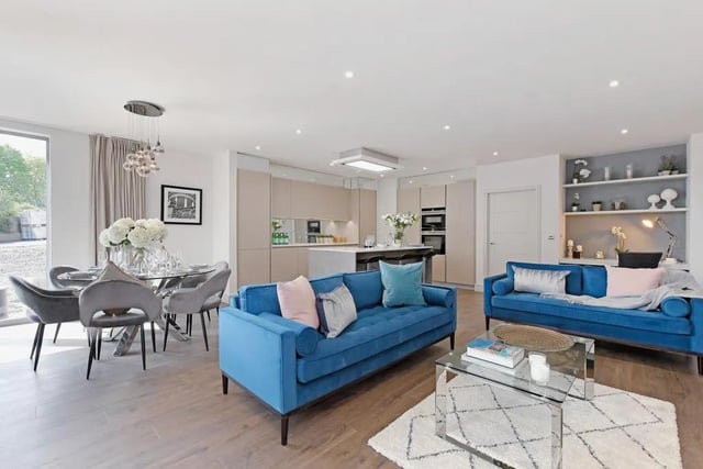 Apartment Two in Berkeley Place, on Chelsea Heights, the former Baldwin’s Omega site, is for sale at £500,000.