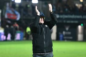 27-12-2024. Picture Michael Gillen. DUNFERMLINE. East End Park. Dunfermline Athletic FC v Falkirk FC. Season 2024 - 2025. SPFL William Hill Championship. Match Day 19.