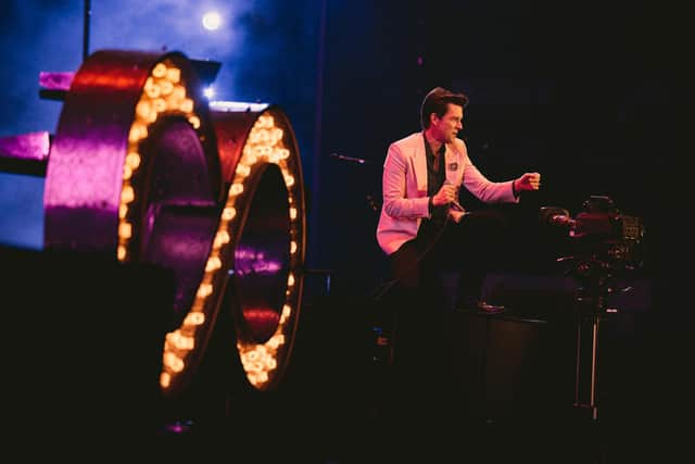 The Killers will be at Falkirk Stadium on Monday and Tuesday. Pic: Rob Loud