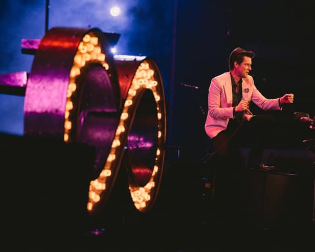 The Killers will be at Falkirk Stadium on Monday and Tuesday. Pic: Rob Loud