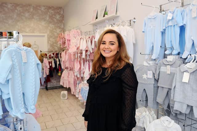 Gayle Stuart has moved her Spoiled By Love Baby Boutique to a larger premises in Dundas Street, Grangemouth